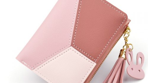 New Arrival Wallet Short Women Wallets Zipper Purse Patchwork Fashion Panelled Wallets Trendy Coin Purse Card