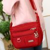 New Ladies Fashion Shoulder Bags for Women Designer Waterproof Nylon Handbag Zipper Purses Messenger Crossbody Bag