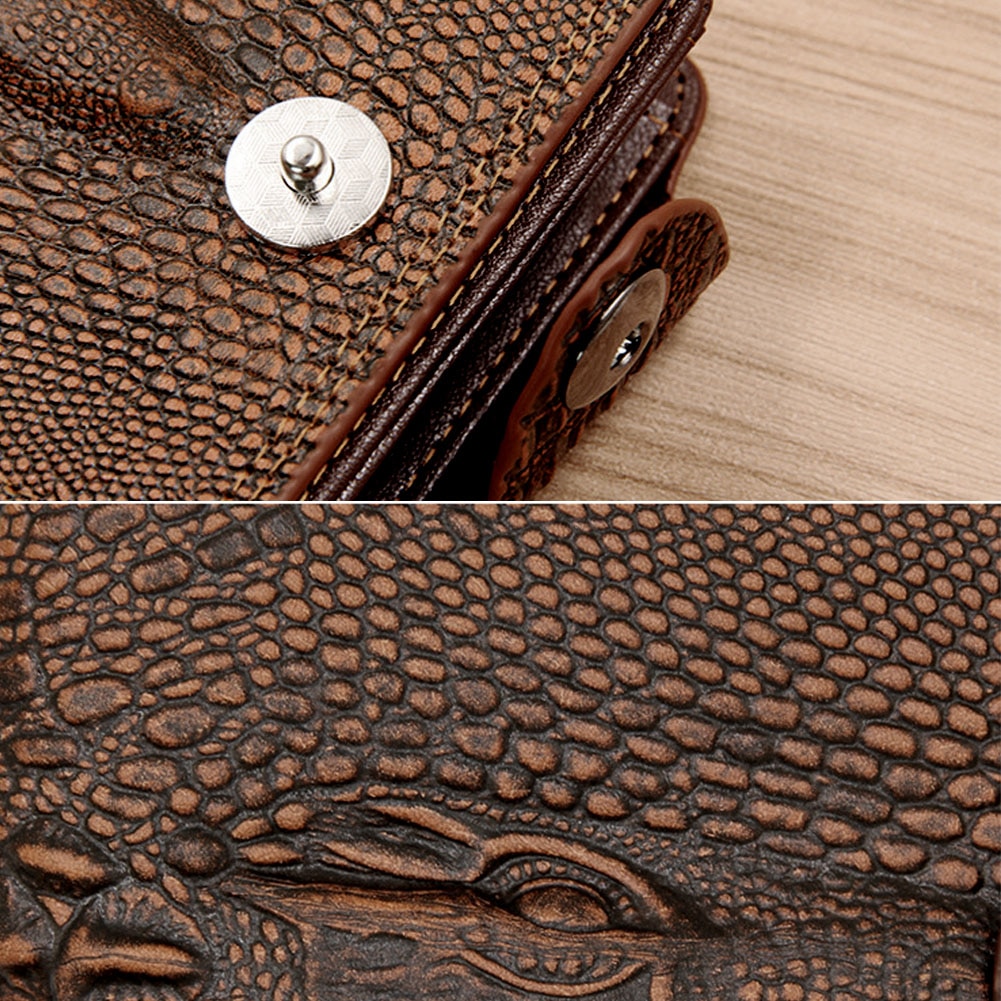 The Bison Leather Front Pocket Wallet - Hammacher Schlemmer