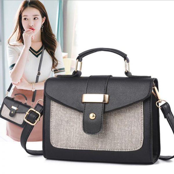 REPRCLA  Fashion Shoulder Bag Leather Handbag Small Flap Women Messenger Bags High Quality PU Crossbody