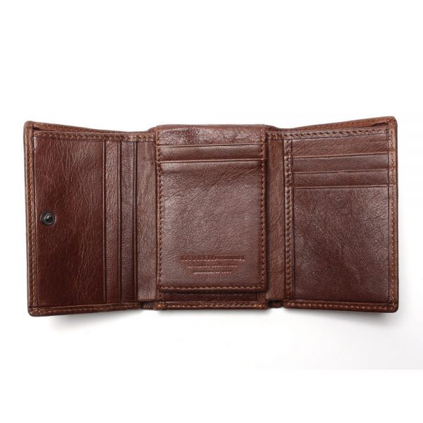 RFID Wallet Antitheft Scanning Leather Wallet Hasp Leisure Men s Slim Leather Mini Wallet Case Credit
