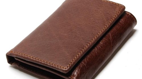 Leather Trifold Hasp Men’s Wallets
