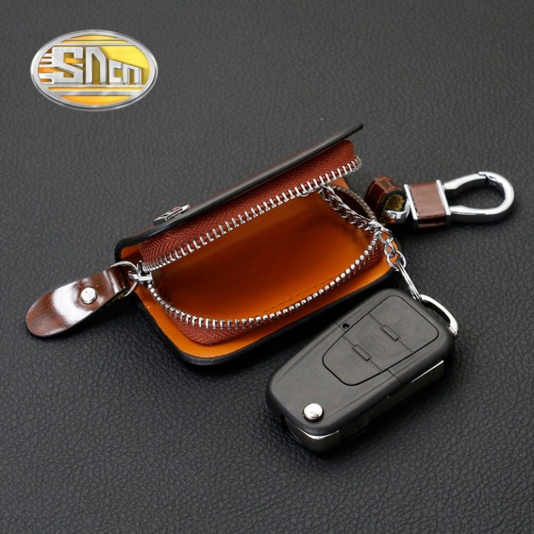 SNCN’s Genuine Leather Keychain Wallets for Audi, BMW, Ford, Hyundai