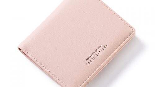 Short Women Wallets Zipper Coin Bag In Back Blue Soft Leather Ladies Card Holder Slim Purse