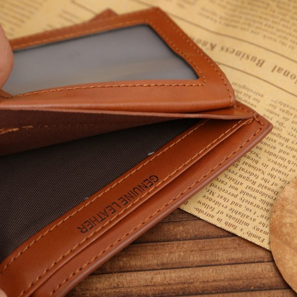 Small Slim Famous Brand Handy Portfolio Leather Men Wallet Purse Male Clutch Bag With Money Portomonee