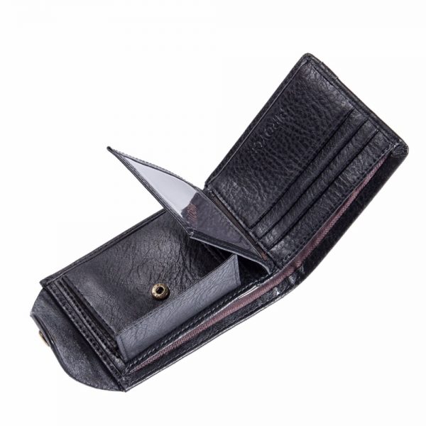 Small wallet men multifunction purse men wallets with coin pocket zipper men leather wallet male famous
