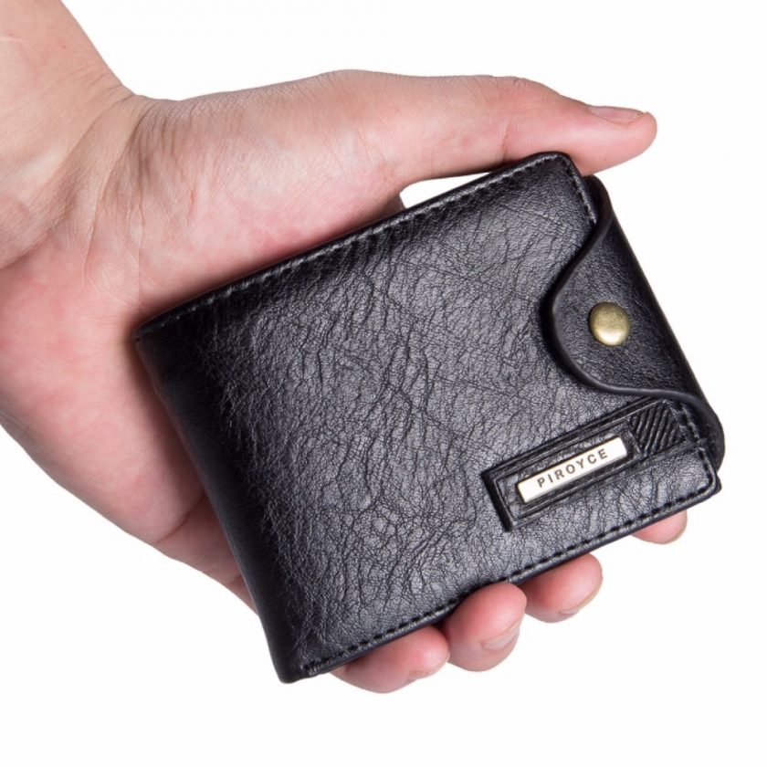 WILLIAMPOLO New Men Wallet Vintage Small Purse Card Holder Card Wallet Fit  Credit Card Luxury Wallet With Gift Box PL205260