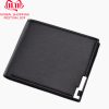 New Slim Ultra-thin Casual Leather Short Bifold Wallets for Men