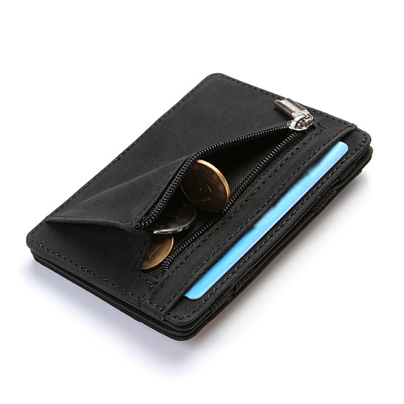 Ultra thin High Quality PU Leather Business Wallet & Card Holder