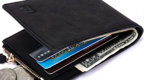 Zipper Clutch Wallets