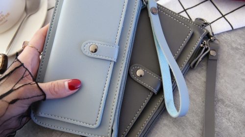 Women Long Wallet Leather Women s Purse and Wallet Design Lady Party Clutch Female Card Holder
