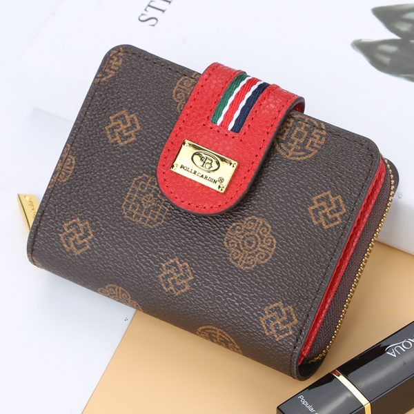 Women Wallet Leather Purse Hasp wallet female Short Small Purse Female Vintage Card Holder Zipper ladies