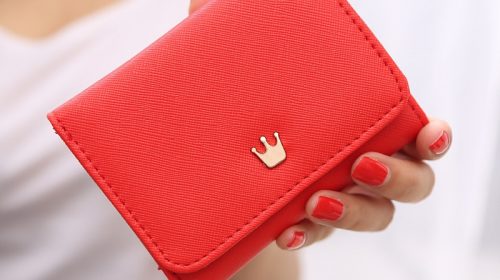 Women Wallet Short Leather Crown Small Purses for Women Mini Candy Color Coin Purse Luxury Brand