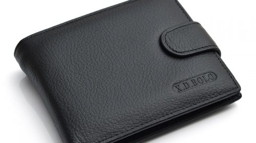 X D BOLO Wallet Men Leather Genuine Cow Leather Man Wallets With Coin Pocket Man Purse