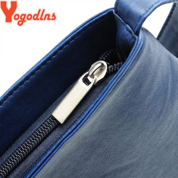 Yogodlns Designers Women Messenger Bags Females Bucket Bag Leather Crossbody Shoulder Bag Handbag Satchel