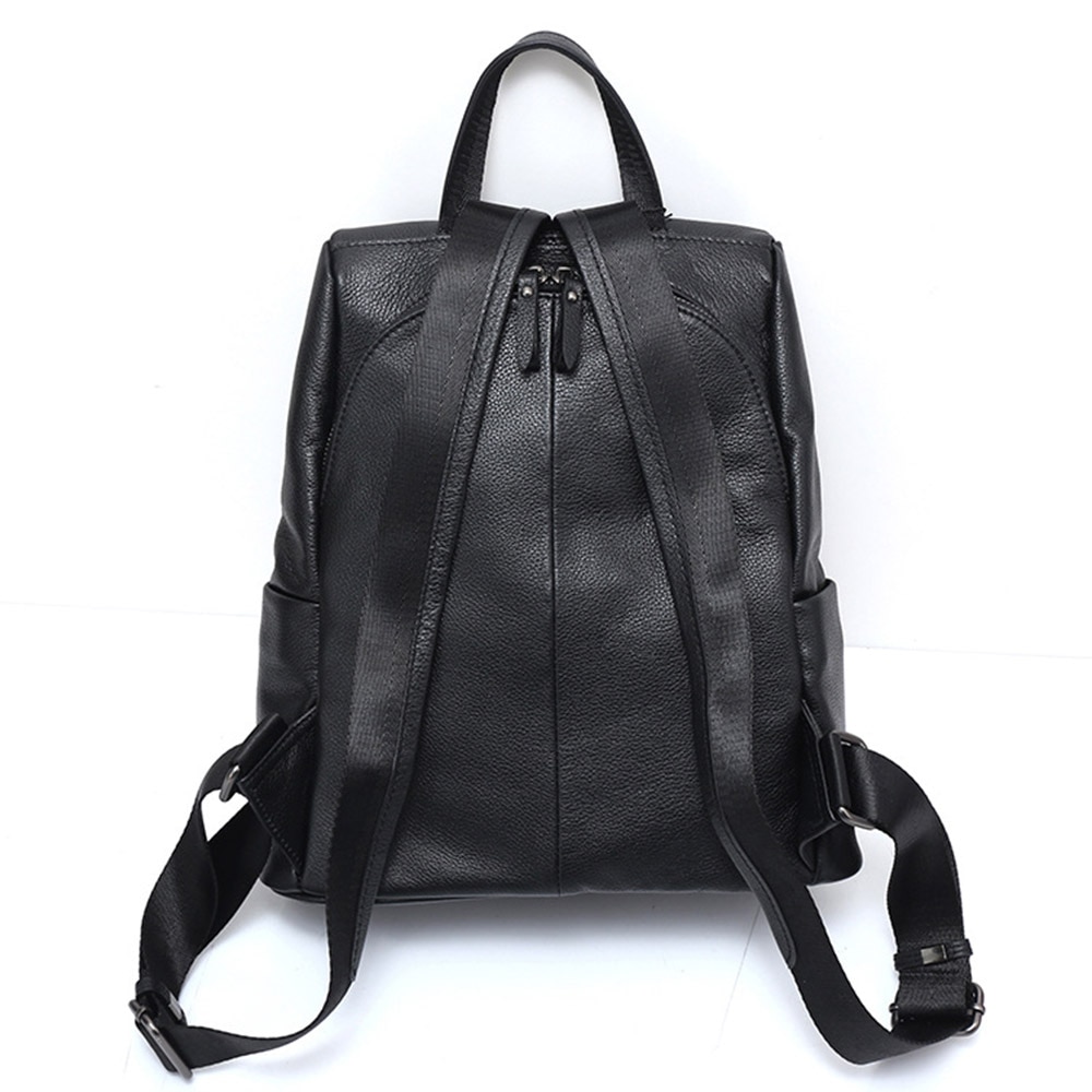 Zency’s Genuine Leather Anti-theft Knapsack Laptop Bags for Women