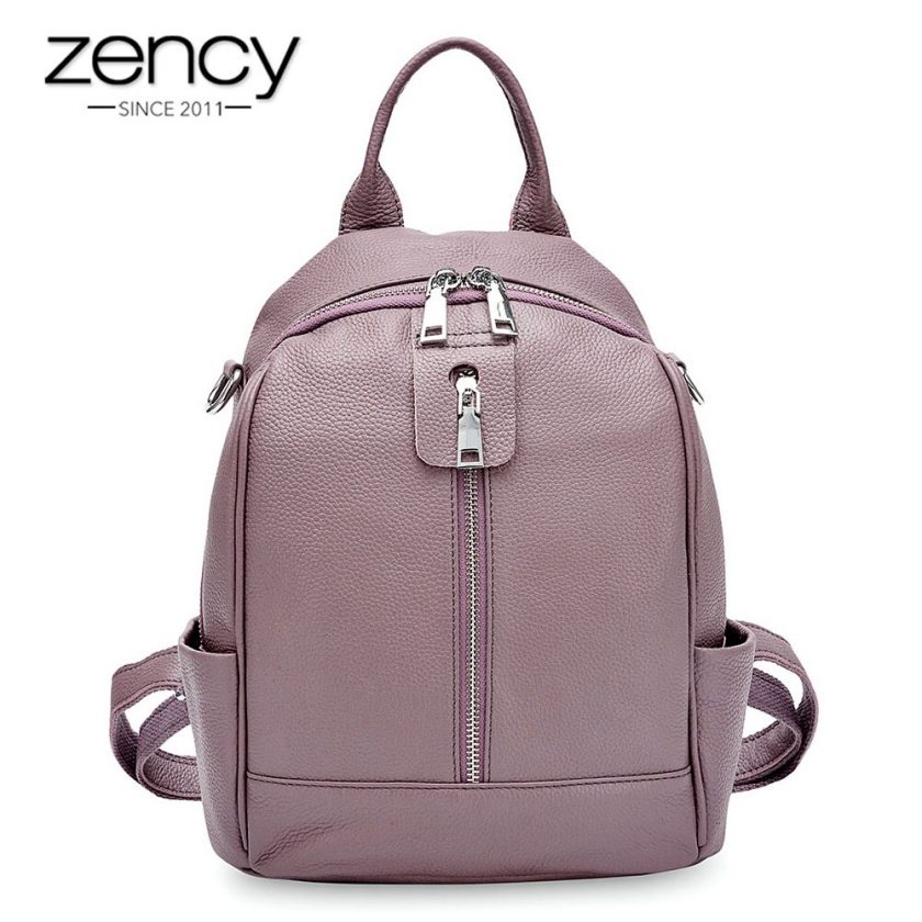 Fashion Stylish Pu Leather Bag Women's Backpack College School Bags Casual  Travel Backpacks For Ladies Girls