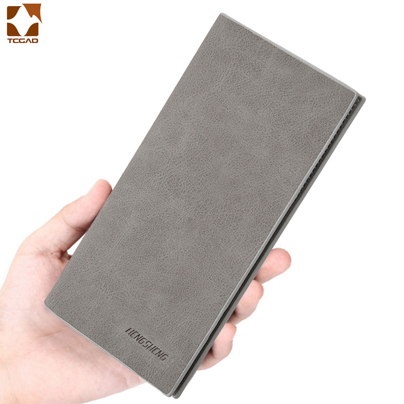 Weixier New Leather Men Clutch Bags Casual Business Card Holder Male  Vintage Long Purse Wallets with Double Zipper Coin Pocket - China Leather  Wallet and Long Wallet price | Made-in-China.com