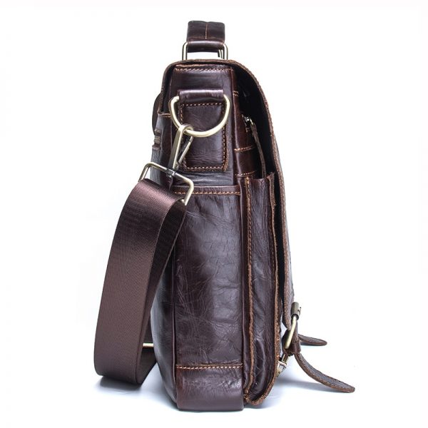 CONTACT S men s briefcase genuine leather business handbag laptop casual large shoulder bag vintage messenger