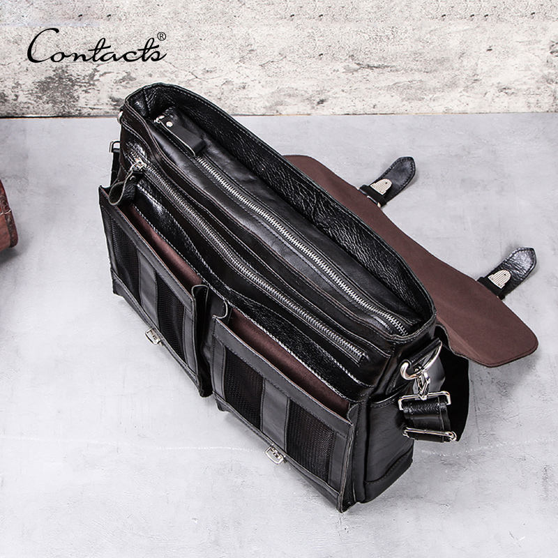 Piel Leather Large/Ultra Compact Computer Bag – Luggage Pros