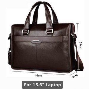 genuine leather laptop bag