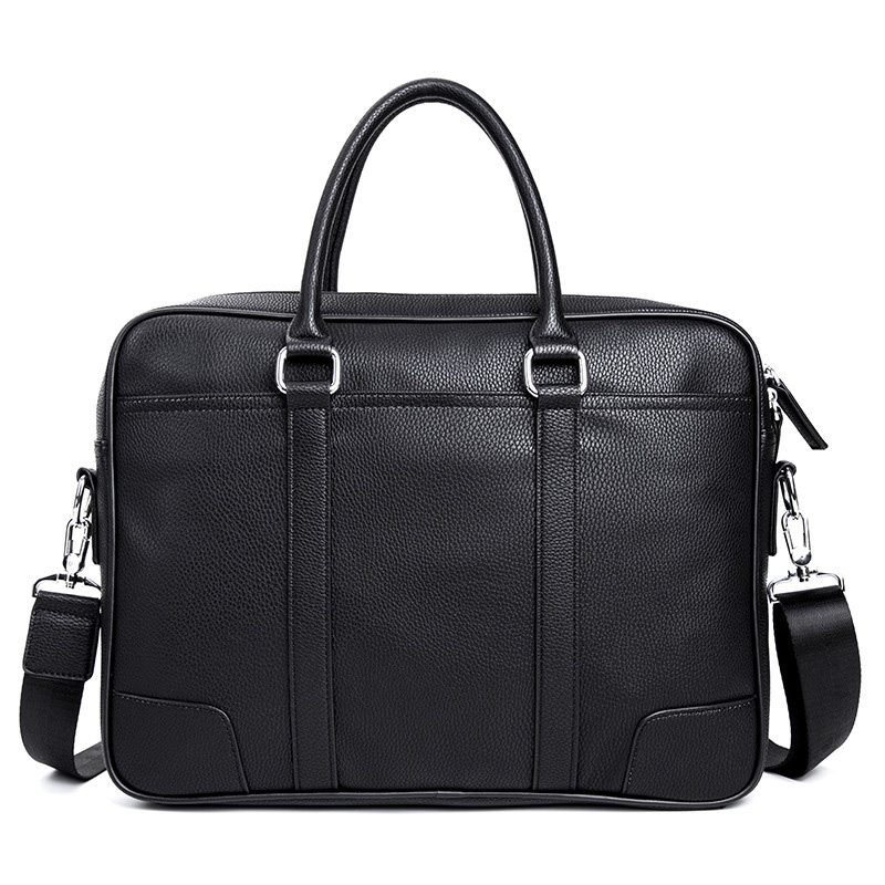KUDIAN BEAR Quality Leather Men’s Laptop Bag / Shoulder Bag for Men