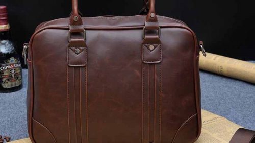 PU Leather Men’s Messenger
