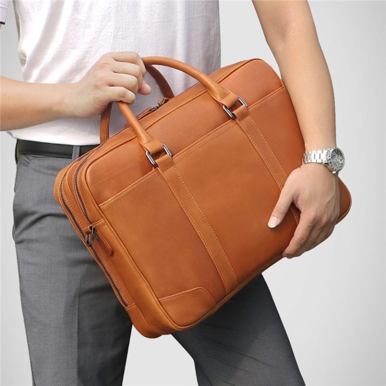 Women’s Stylish Leather Briefcase Bag / Laptop Bag for 14 inch Laptops