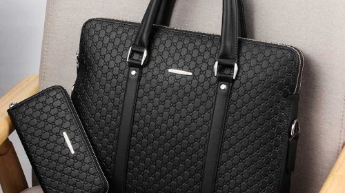 Double Layer Men’s Laptop Bags