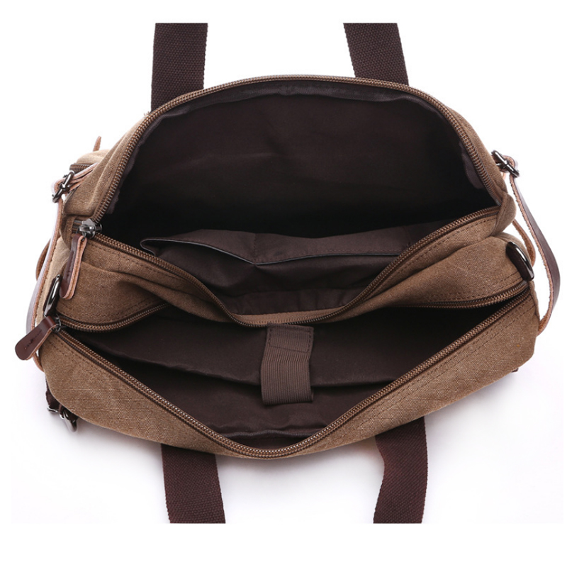 Scione’s High Quality Leather Men’s Multi-purpose Tote Laptop Bags