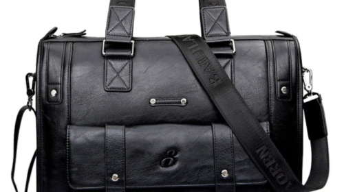 High Quality Vintage Leather Large Capacity Laptop Bags for Men
