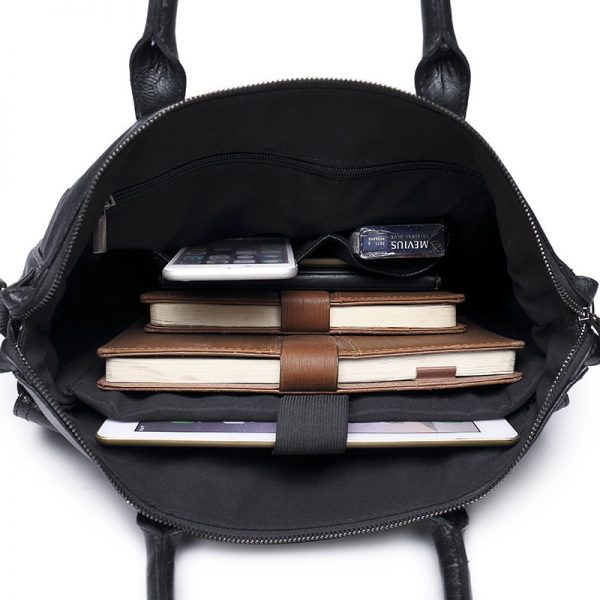 Simple Famous Brand Business Men Briefcase Bag Luxury Leather Laptop Bag Man Shoulder Bag bolsa maleta