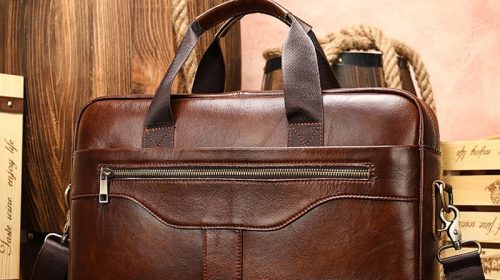 Genuine Leather Laptop Bag