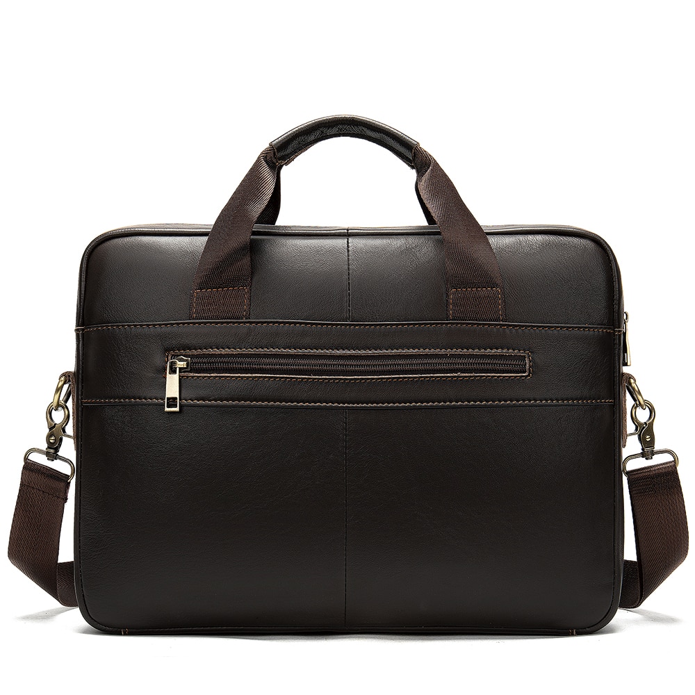 Westal’s Genuine Leather 14 inch Tote Laptop Bags for Men