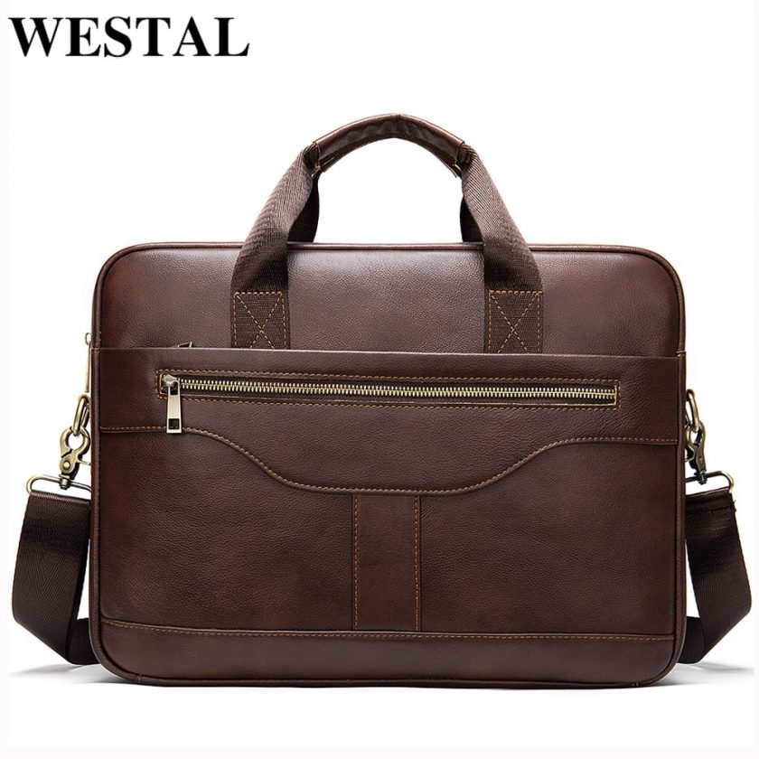 Women’s Stylish Leather Briefcase Bag / Laptop Bag for 14 inch Laptops