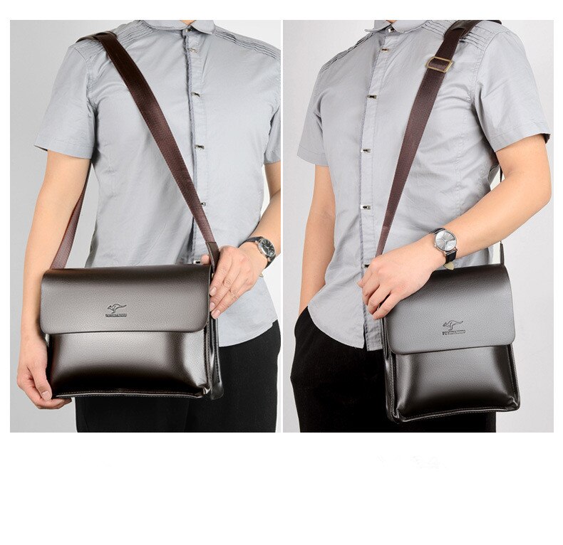 Mens Canvas Shoulder Messenger Bag Crossbody Bag Laptop Bag Satchel Bag -  Brown | eBay