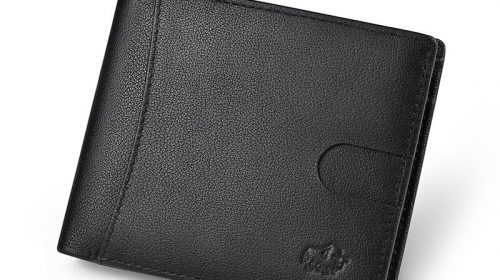 Bison Denim Genuine Cowhide Leather Bi-fold Men’s Wallets