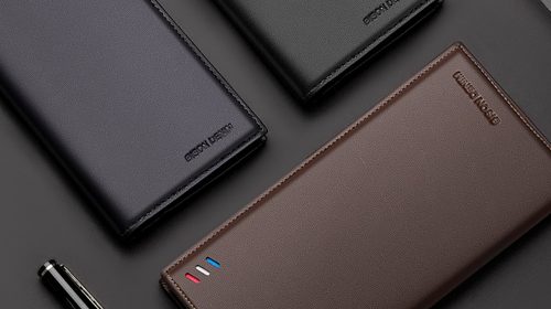 Bison Denim Genuine Cow Leather Long Slim Men’s Wallets