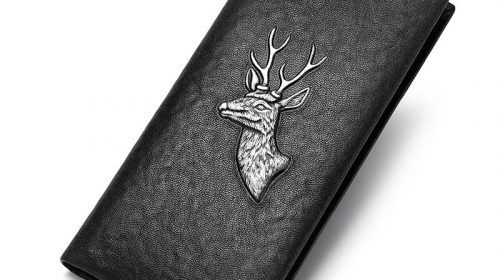 Bison Denim Luxury Bi-Fold 3D Printed Men’s Fashion Wallet & Card Holder