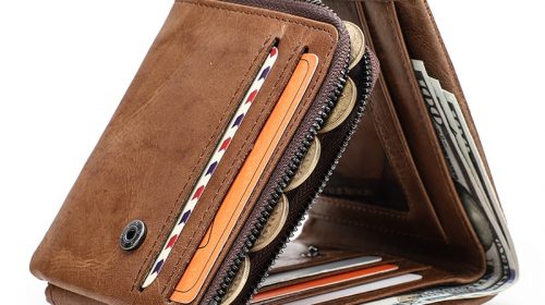 Contact’s Leather Tri-fold Men’s Designer Vintage Wallets