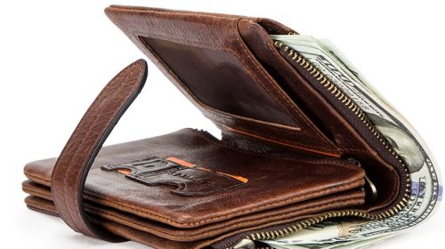 Contact’s Genuine Leather Men’s Luxury Bi-fold Card Holder Wallets