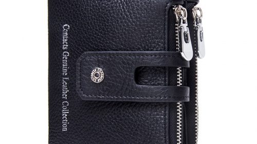 Contact’s Genuine Leather Unisex Designer Wallets