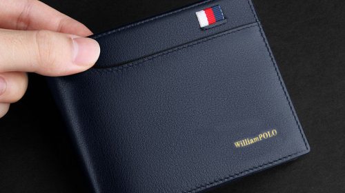 WilliamPolo Genuine Leather Men’s Business Wallets