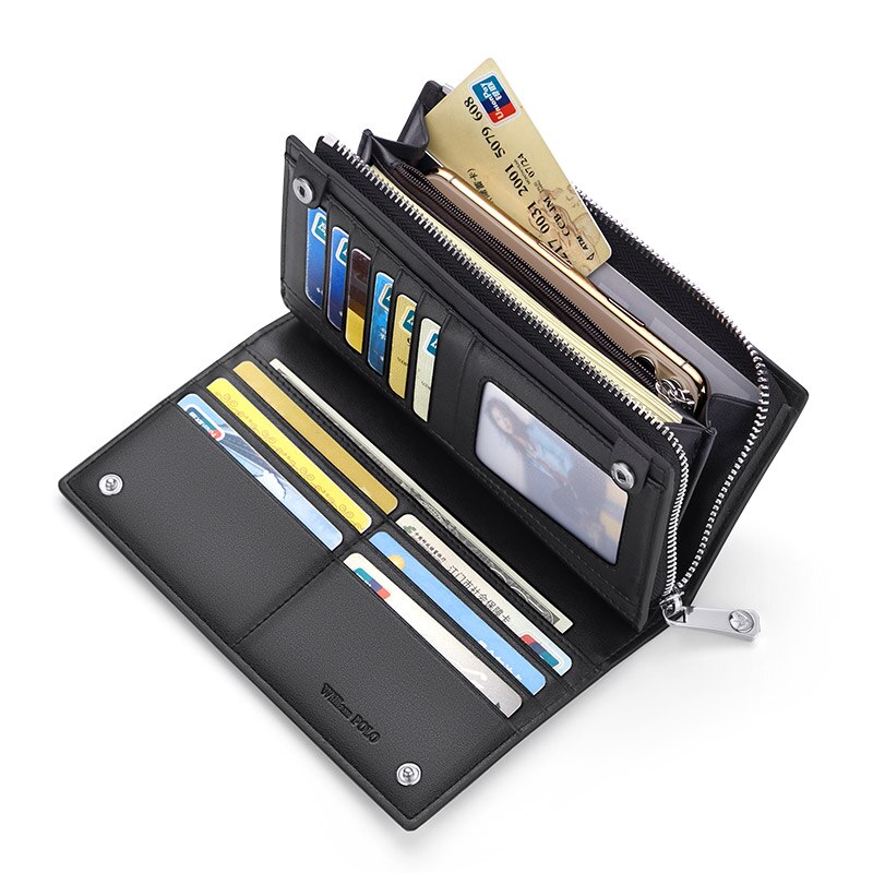 Mens Designer Wallet Genuine, Credit Card Holder Wallet