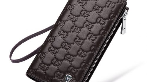 WilliamPolo Leather Long Designer Multi-functional Handbag Wallets for Men