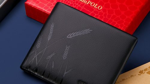 WilliamPolo Genuine Leather Men’s Ultra-thin Soft Wallets