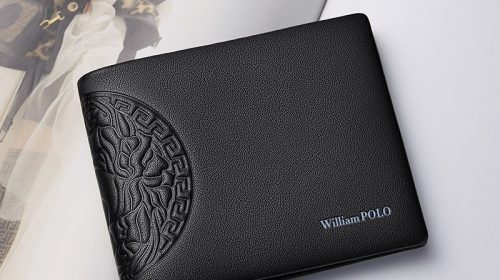 WilliamPolo High-end Leather Multi-functional Short Wallets for Men