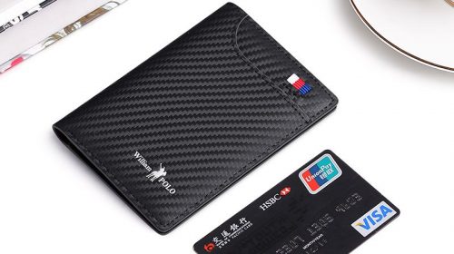 WilliamPolo Genuine Leather Men’s Ultra-thin Multi functional Wallets