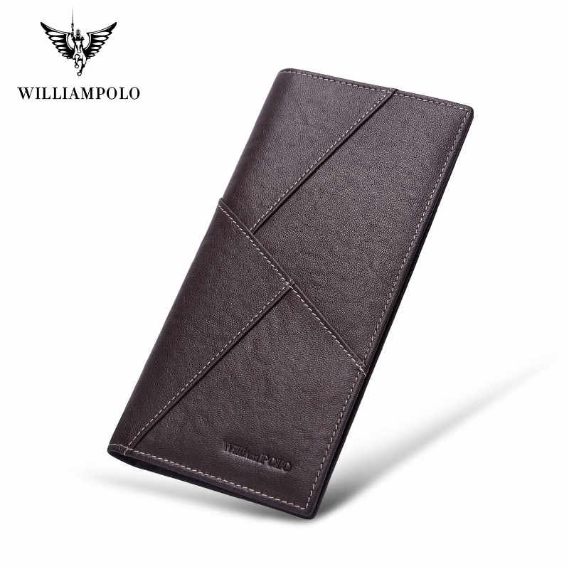 Cow Leather Wallet Williampolo  Williampolo Men Wallet Leather - Brand  Genuine - Aliexpress
