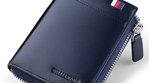 WilliamPolo Genuine Leather Luxury Men’s Zipper Wallets